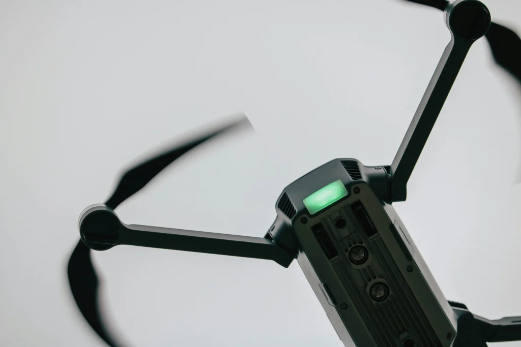 Close up of drone